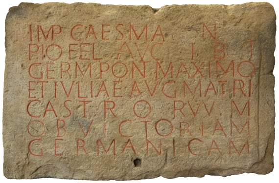 Caracalla Inschrift Meimsheim