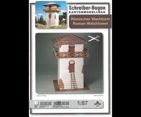 Modellbaubogen "Römischer Wachturm" 