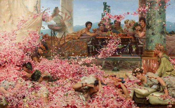 Alma-Tadema Roses Heliogabalus