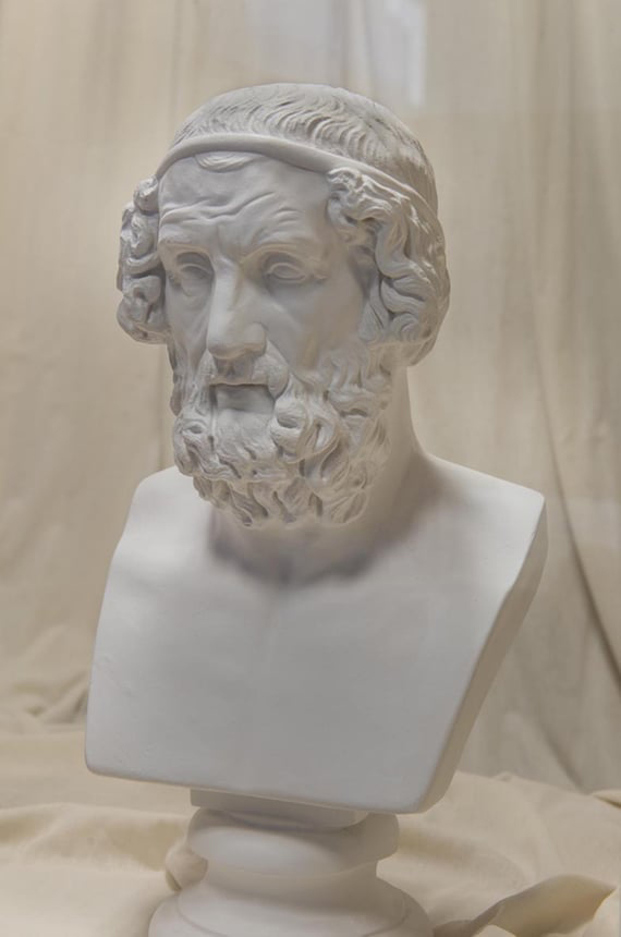 Homer Büste Odyssee Odysseus Pergamon-Typus