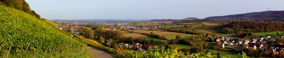 Das Zabergäu: Die Landschaft zwischen Strom- und Heuchelberg gilt als "Schwäbische Toskana" oder "Klein-Italien". Die Hinterlassenschaften ihrer römischen Vergangenheit sind so vielfältig wie zahlreich.