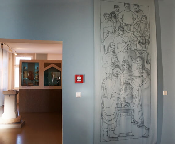 Treppenhaus Rekonstruktion Inwertsetzung