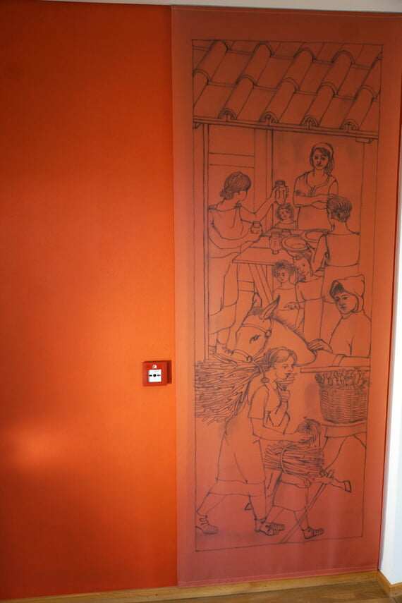 Treppenhaus Rekonstruktion Inwertsetzung