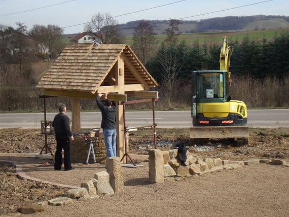 Archäologische Freilichtanlage Brunnen