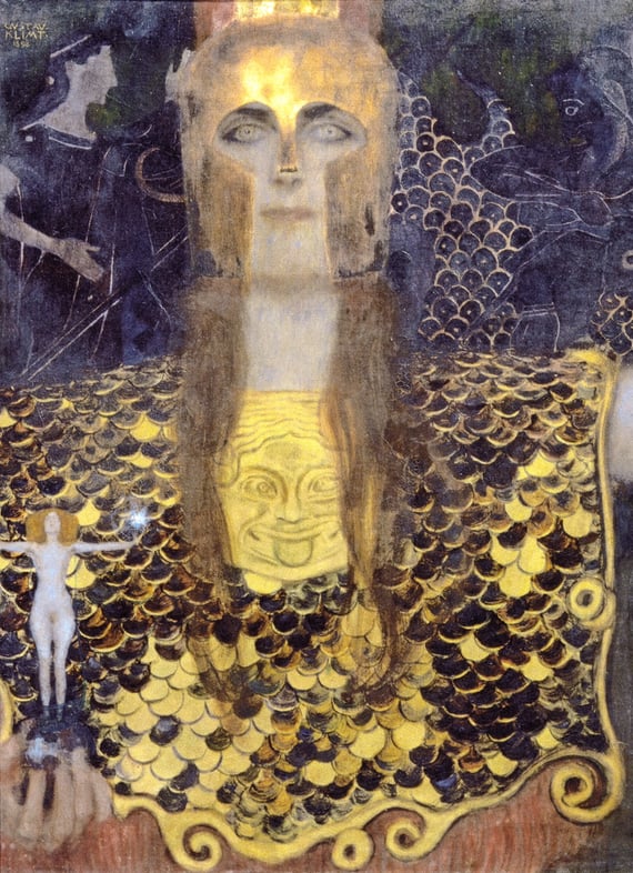 Klimt Pallas Athene