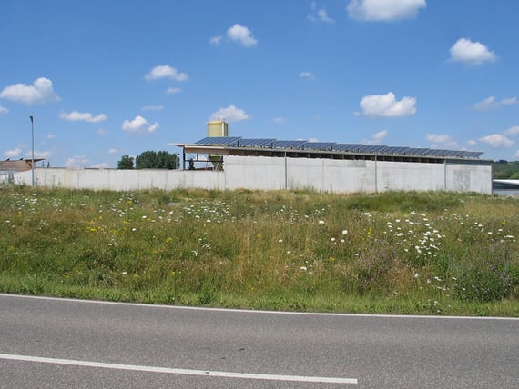 Freilichtanlage Panoramawand Ostwand Siedlungspanorama