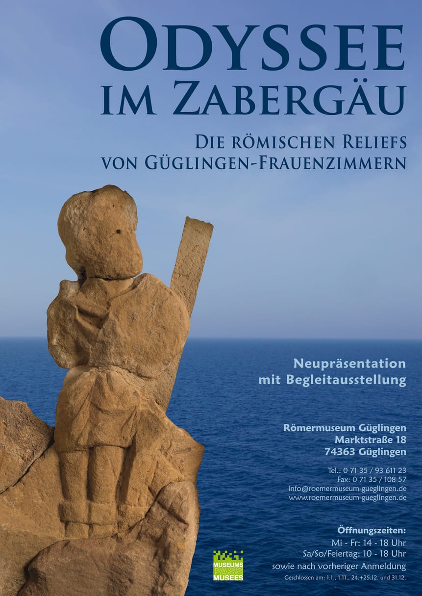 Ausstellungsplakat "Odyssee im Zabergäu"