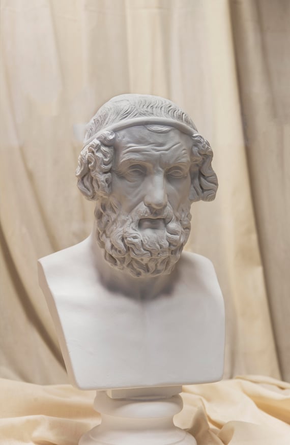 Homer Büste Odyssee Odysseus Pergamon-Typus